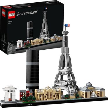 магазин игрушек в бишкеке: Игрушка-конструктор Lego Architecture. Количество деталей - 649шт