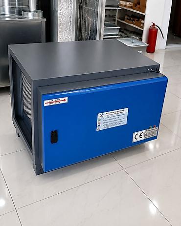 plastik ayna qapi: Elektrostatik Filter – Yağ, tüstü və his hissəciklərini yüksək — 3