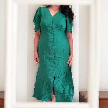 платье размер м: Күнүмдүк көйнөк, Made in KG, Жай, Узун модель, Пахта