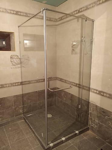 Душевые перегородки и ограждения: Душевая кабины в Бишкеке душевая перегородка стеклянные — 8