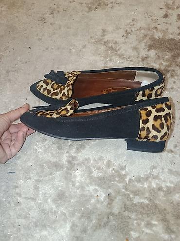 peko cipele: Hand made kozne zenske mokasine sa leopard uzorkom od prirodne dlake i — 5