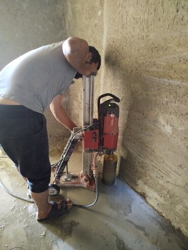 Beton işləri: Beton kəsmə beton deşmə xidməti Karot - HILTI DD 200 / 350 ilə 25 ° — 2