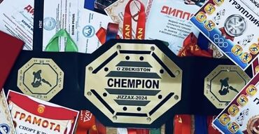 медали на бокс: Пояс чемпиона «O’zbekiston Champion Jizzax-2024» - Эффектный lalafo.kg да медали на бокс: Пояс чемпиона «O’zbekiston Champion Jizzax-2024» - Эффектный