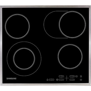 sperado pec: Samsung NZ64T3516CK/WT Elektrik Plitə – 4 Ocaq, 7000W, Taymer — 1