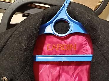 Пальто: Женское пальто CARDIN - Цвет: черный, контрастная подкладка — 2