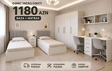 divanlar gence: Oğlan və qız üçün, Yeni, 2 təknəfərlik çarpayı — 1