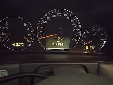 зеркала w210: Mercedes-Benz E-Class: 2000 г., 3.2 л, Автомат, Бензин, Седан — 7