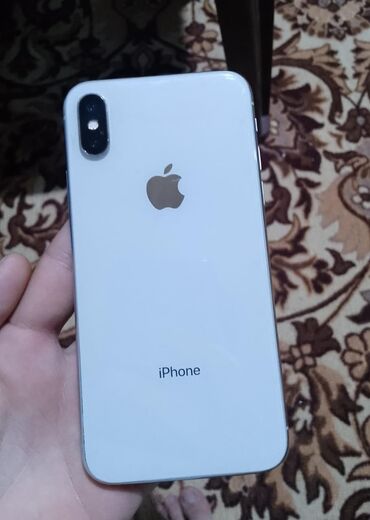 işlənmiş ucuz soyuducu: IPhone X, 64 GB, Ağ, Simsiz şarj, Face ID