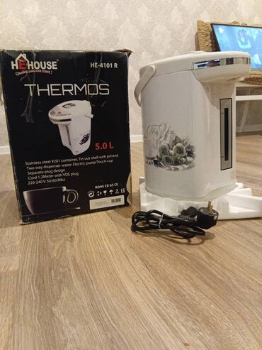 Plitələr və bişirmə panelləri: Yeni Elektrik Samovar, 5 l, Ünvandan götürmə, Ödənişli çatdırılma