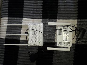 220 voltu 12 volta cevirme: Tenda Wi‑Fi router və Huawei Wi‑Fi/GPON router dəsti -ikisidə işlək — 1