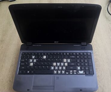Masaüstü kompüterlər və iş stansiyaları: Acer noutbuk Texniki göstəricilər: - Model xətti: Acer (gövdə qara