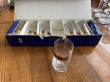 Рюмки: Новый набор рюмок Bohemia Glass (Made in Czechoslovakia) - — 4