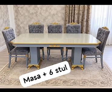 *ZB* *Masa desti satilir 6 stulladir 370 azn* unvan H.Aslanov
