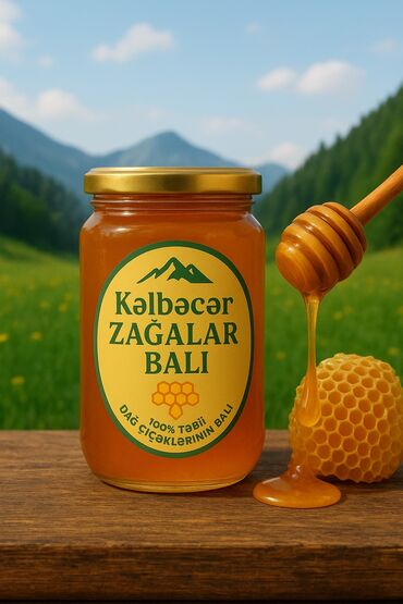 Bal: Müalicəvi Göyçay qaratikan balı 100% tam təbii baldır. Süzülmə bal — 30