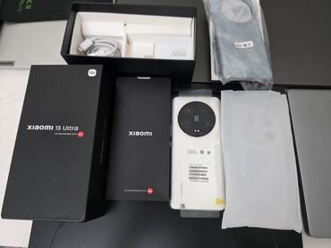 платиновый номер: Xiaomi, 13 Ultra, Новый, 512 ГБ, цвет - Белый, 2 SIM