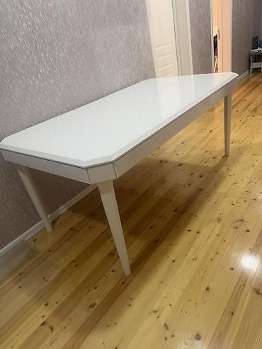 elektron sat: Qonaq otağı üçün, İşlənmiş, Açılan, Dördbucaq masa, 12 stul — 1