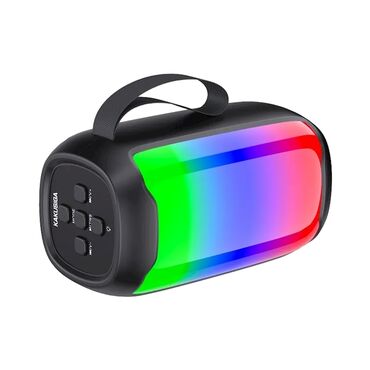 музыкальная апаратура: Jd025 калонка Яркая подсветка RGB: Создавай атмосферу вечеринки с