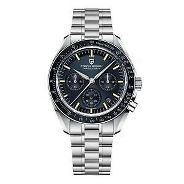 Ručni satovi: PAGANI DESIGN PD-1701 -Crni- Omega Speedmaster Moonwatch Potpuno nov — 14