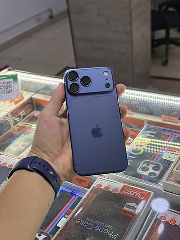 IPhone 17 Pro Max, Б/у, 256 ГБ, Синий, 97 %