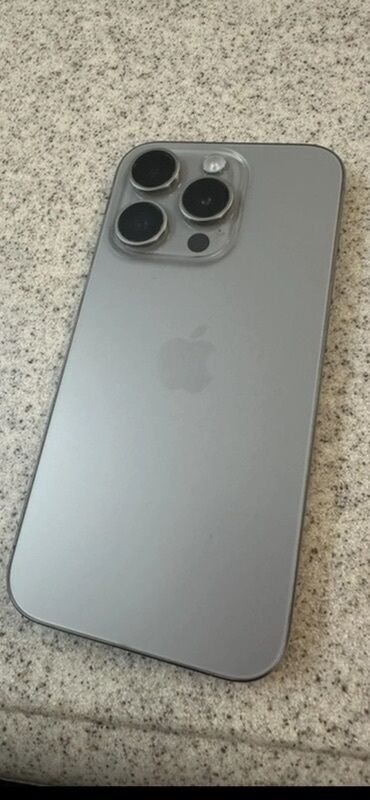 iphone 11 qiyməti: IPhone 15 Pro Max, Natural Titanium, Face ID