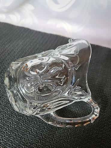 Čajnici: Bokal nov kristalni iz 70ih. Kristalni bokal,pun rad,sve na njemu — 9