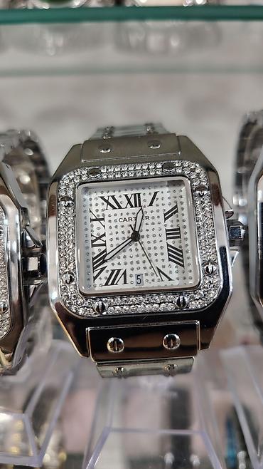 3d saat: Kartier üslublu kvadrat korpuslu qol saatları Rolex, Rolex saat, Rolex — 4