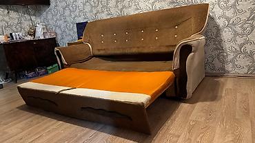 divan kreslo satilir: Divan və Kreslo dəst mebelimizi satırıq. Divan açılaraq yataq kravat — 6