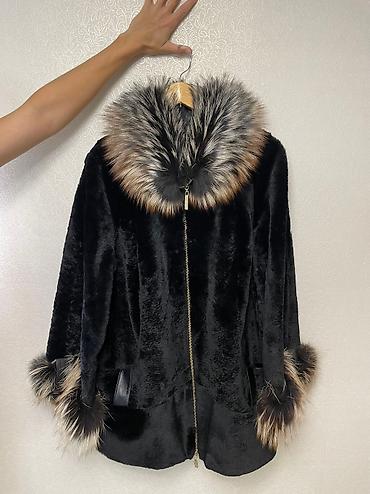 Шубы: Шуба, Короткая модель, Италия, 2XL, 3XL — 2