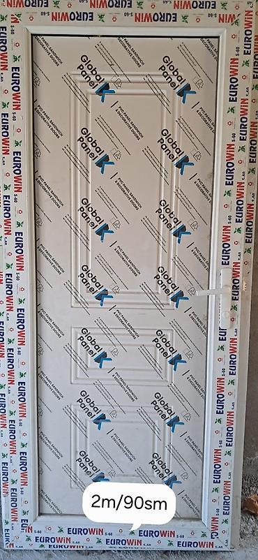 kasa: 130 manata alinib,tezedi.100manata satilir. PVC giriş/interyer qapısı — 1
