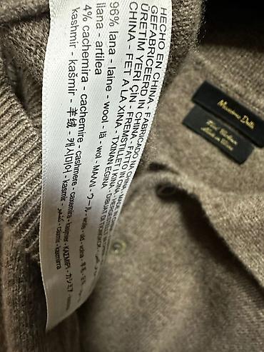 Sviterlər: Sviter, Massimo Dutti, L, rəng - Qəhvəyi — 3