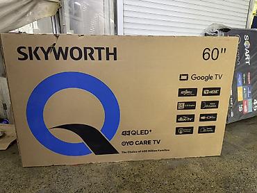Телевизор SKYWORTH 60" 4K QLED+ Google TV (модель 60QG66H) -
