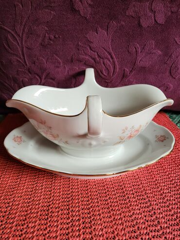 Činije: Sosijera nova iz 1918g +,porcelanaka Oscar S. Nemacka — 8