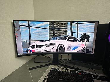 Мониторы: Монитор, Xiaomi, Б/у, LED, 33" - 34" — 1