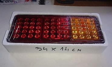 auto kamere cena: KAMIONSKE LED STOP LAMPE | kamionske stop lampe tri polja led,na 12 — 1