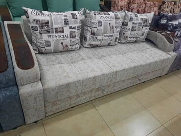 продадим диван: Диван-кровать, цвет - Бежевый, Новый