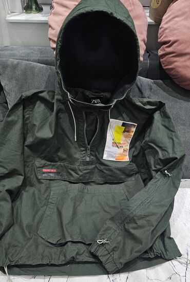 Jakne za prelazni period: Jakna za prelazni period, XL, Zara, bоја - Maslinasto zelena — 1