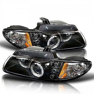 CRNI LED ANGEL EYES FAROVI CHRYSLER VOYAGER (2) | Crni tuning