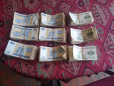 kağız pullar: Məhsul: Köhnə Azərbaycan manatları (1 manatlıq banknotlar) Təsvir: - — 2