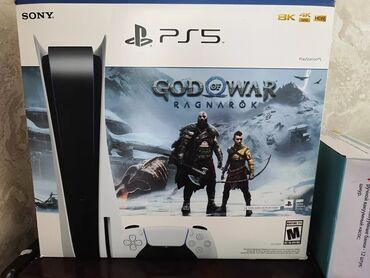 PS5 (Sony PlayStation 5): Америка 1215,+3 игры God of war,Gta5, FIFA 2023