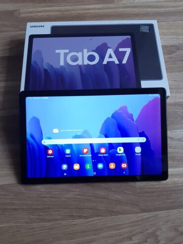 tap az telefonlar sumqayit: Samsunq qalaqsi tab A7. Böyük planşetdi. Hec bir prablemi yoxdu