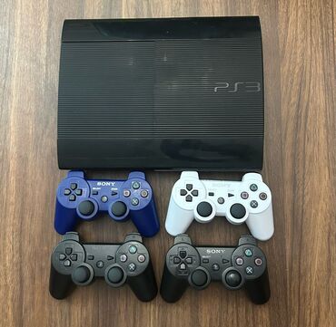 zet 3: PS3 Super Slim 500GB Ev seraitinde islenb. Tam idealdi usda uzu