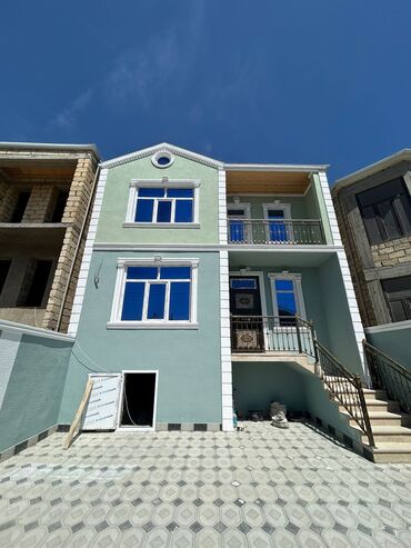 bakıxanovda satılan evlər: Biləcəri 5 otaqlı, 200 kv. m, Kredit yoxdur, Yeni təmirli