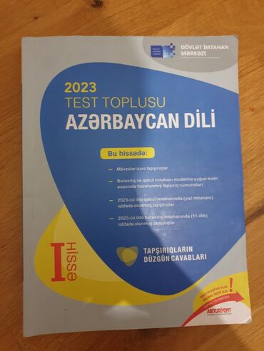 Kitablar, jurnallar, CD, DVD: Azərbaycan dili test toplusu 2023