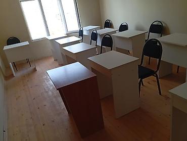 Столы и стулья: Tədris otağı üçün şagird partaları və stullar dəsti - Model: Fərdi/1 — 2