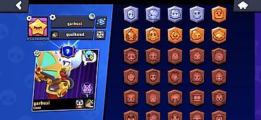ponço nədir: Brawl Stars oyunu üçün oyun hesabı - Kupa sayı: 19,623 - Çempionlar — 3
