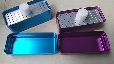 Ostali medicinski proizvodi: Stomatološke posude Petri šolje Podeljene petri šolje Inox opal — 7