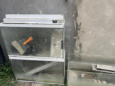 akvarium balaca: Dördbucaq akvarium, Boş, 100 l, Ödənişli çatdırılma, Ünvandan götürmə — 1