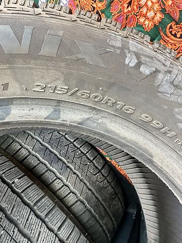 Шины: Зимние шины 215/60 R16 99H (XL), комплект из 4 шт.2024 года — 3