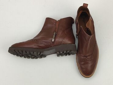 spódnice eko skóra: Ankle boots for women, 37, condition - Good