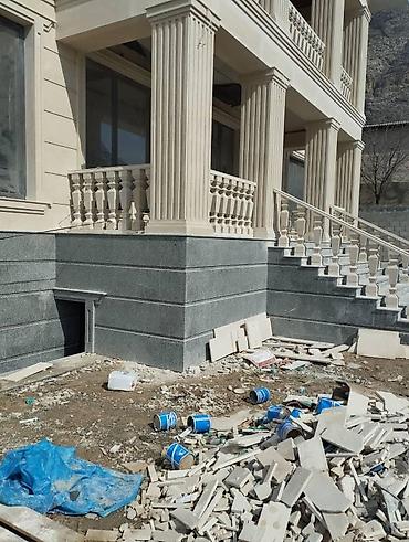 Другие стройуслуги: Фасад обшивка дома, Балясина Столешница Подоконники Лестинца Тумбы — 8